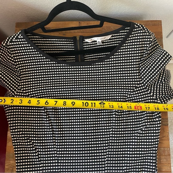 MAX STUDIO black and white dress - Picture 4 of 12